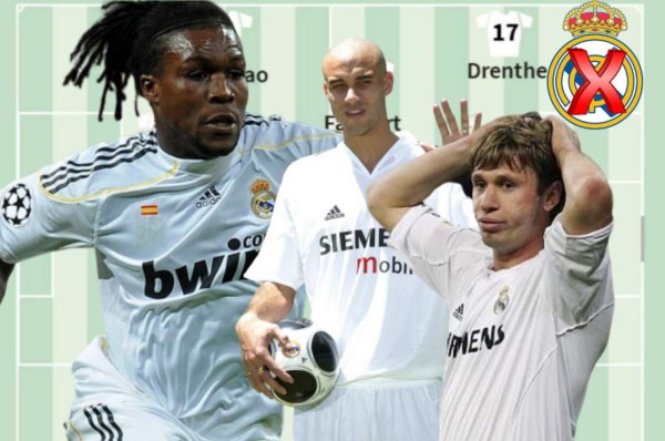 Con un amigo de Cristiano Ronaldo: El peor 11 de la historia del Real Madrid, según AS