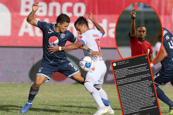 Kevin López revela por qué encaró a los árbitros y que lo insertaron en el acta; pide disculpas por el gesto