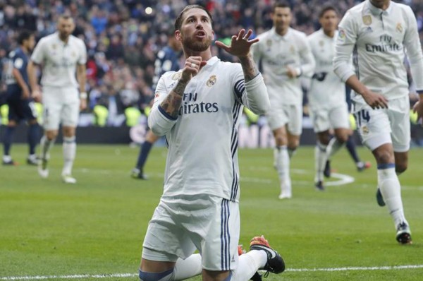 El siginificado de las excéntricas celebraciones de Ramos ante el Málaga