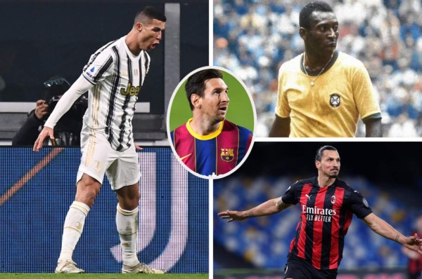 Cristiano Ronaldo superó a Pelé: Así quedó la tabla de máximos goleadores de la historia ¿Y Messi?