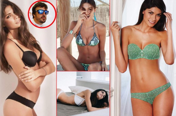 Linda Morselli, la espectacular novia de Fernando Alonso