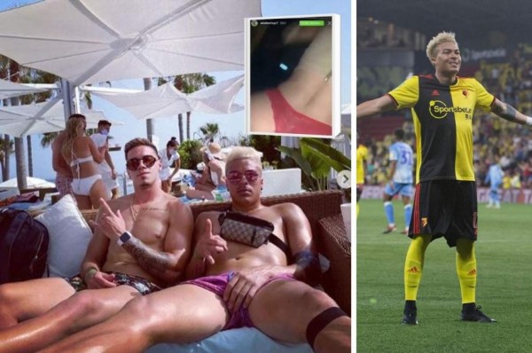 Escándalo: Filtran imágenes en Instagram de su fiesta sexual y ahora será despedido de su club