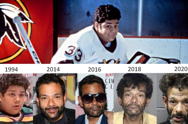 La trágica vida del portero de 'The Mighty Ducks': Destrozado por las drogas y la delincuencia