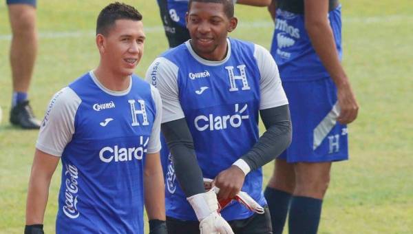 El guardameta Luis López se mostró muy contento de poder entrenar con la Selección Sub-23 de Honduras.