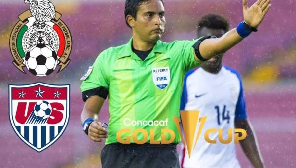 El árbitro Said Martínez hace historia al convertirse en el primer central hondureño que arbitrará una final de Copa Oro.