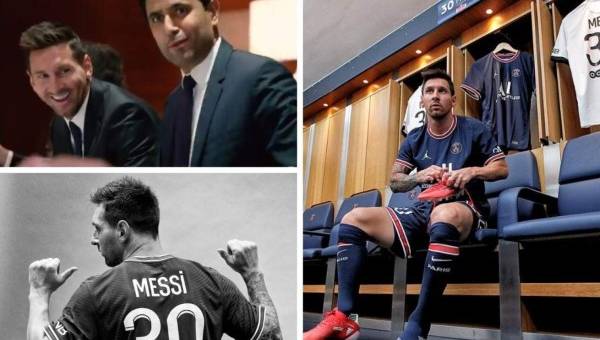 Messi ya es jugador del PSG y te mostramos cómo fue su primer día. La firma del contrato, la prueba médica y su lugar en camerinos.