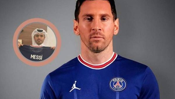 Mohammed Saeed Alkaabi, empresario qatarí, adelanta el dorsal que usará Messi en el París Saint Germain.