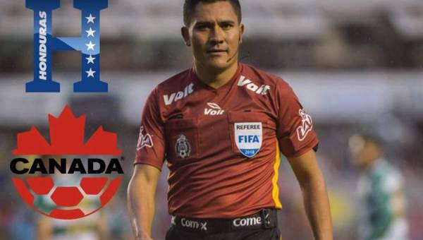 Honduras enfrentará a Canadá con cuarteta arbitral de una sola nacionalidad. El partido se disputa el próximo jueves.