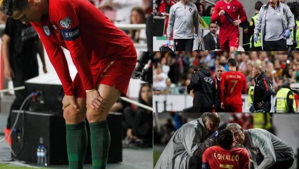 Cristiano Ronaldo no pasó de la media hora del partido de Portugal ante Serbia por las eliminatorias rumbo a la Eurocopa 2020. Acá las mejores imágenes.