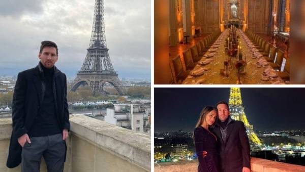 Lionel Messi tuvo una cita romántica con su esposa Antonela Roccuzo y revelan el lugar dónde la llevo. La Torre Eiffel de fondo fue uno de los grandes atractivos.