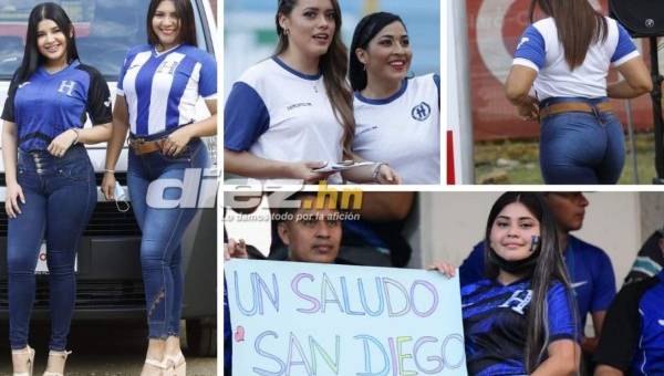 La belleza hondureña dijo presente en el estadio Olímpico de San Pedro Sula para ver el Honduras-Panamá. Fotos Diez: Neptalí Romero y Yoseph Amaya.