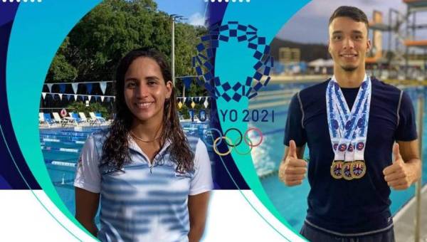 Los hondureños Julimar Ávila y Julio Horrego competirán en la disciplina de natación en los Juegos Olímpicos de Tokio.