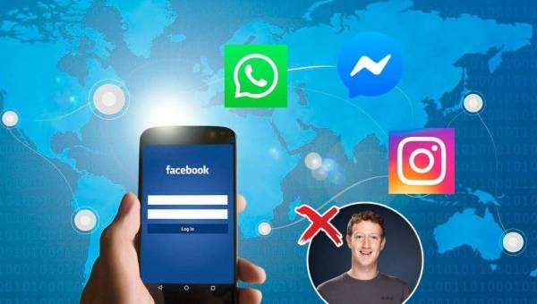 Las redes sociales Facebook, Instagram y Whatsapp tienen más de cinco horas fuera de línea.