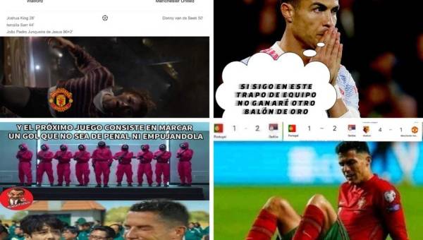 Te presentamos los mejores memes que dejó la derrota 4-1 del Manchester United ante el Watford. Las burlas hacen pedazos a Cristiano Ronaldo.