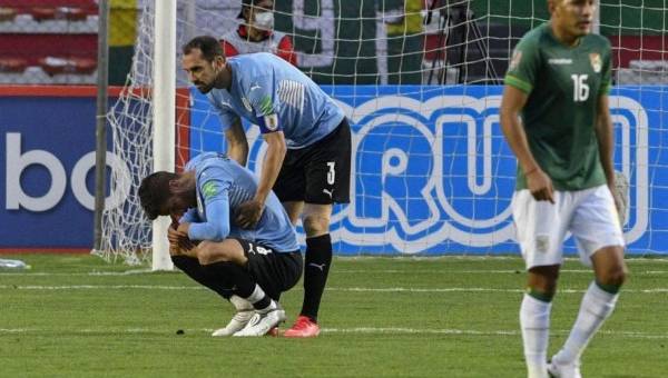 Duro golpe se ha llevado Uruguay tras caer en La Paz ante Bolivia.