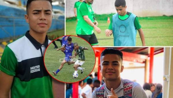 Proveniente de Barrio Cabañas, Isaac Castillo la está rompiendo con Marathón con apenas 18 años. Ya anotó con el Monstruo Verde.