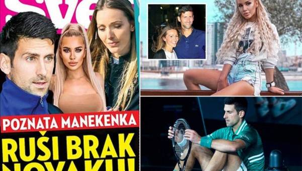 Una guapa modelo serbia cuenta que le propusieron truncar la carrera al reconocido deportista, pero se negó a hacerlo.