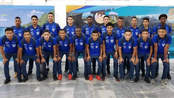 La Selección de Honduras posó previo a su viaje a Bradenton, Florida.