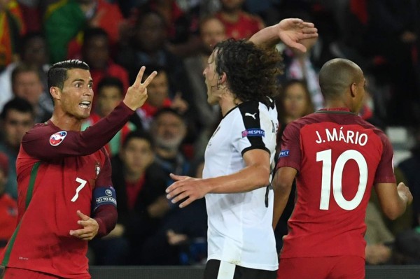 La amargura de Cristiano Ronaldo en esta Eurocopa