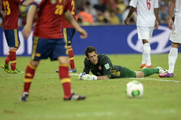 España aplastó 10-0 a Tahití en la Copa Confederaciones