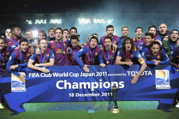 Barcelona campeón del mundo.