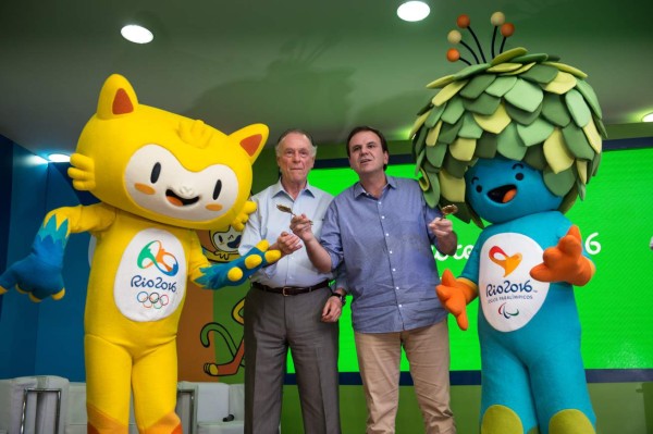 Imágenes de la mascota de los Juegos Olímpicos de Río 2016