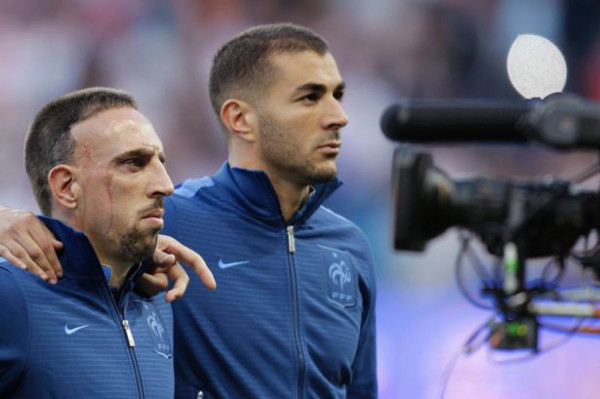 Benzema y Ribéry, libres de acusación de recurrir a una prostituta menor
