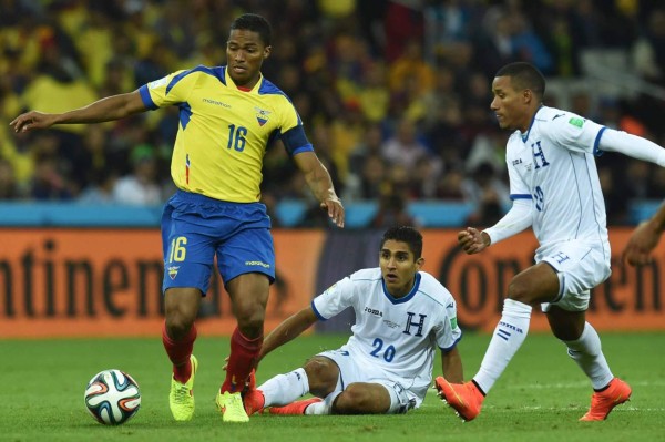 Honduras cae ante Ecuador 2-1