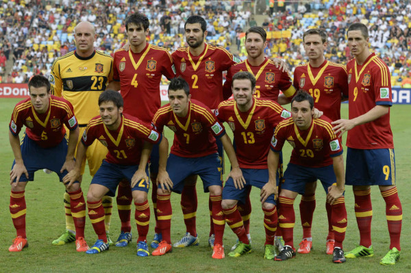 España aplastó 10-0 a Tahití en la Copa Confederaciones
