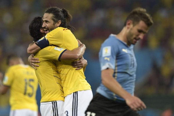 Colombia Rival de Brasil en los cuartos de final