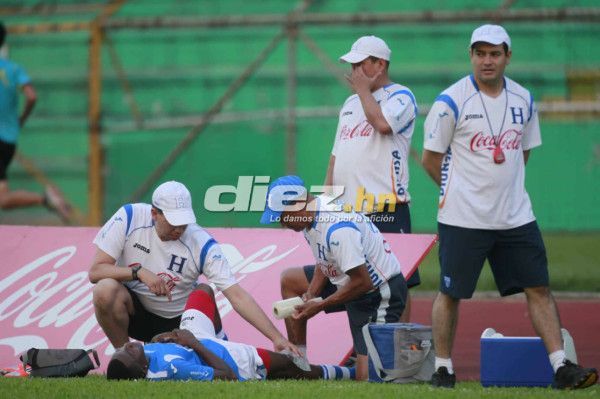 Marvin Chávez y la lesión que lo deja fuera de la Uncaf.