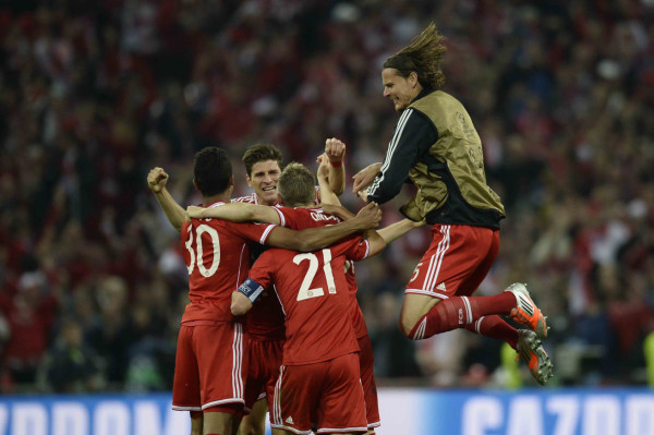 Bayern Munich campeón de la Champions League.