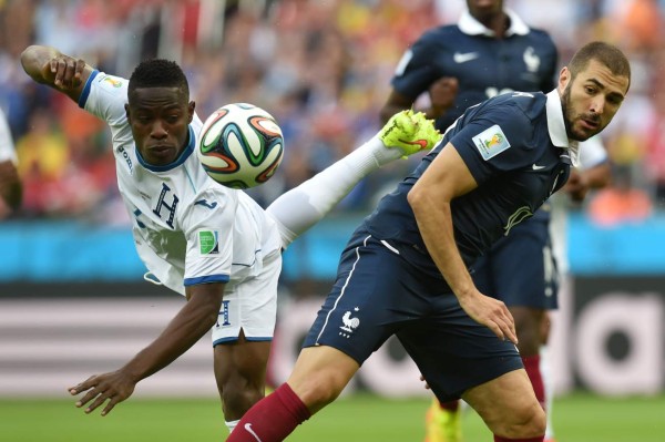 Honduras cae ante Francia en su debut 3-0
