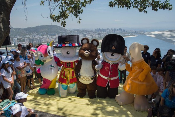 Imágenes de la mascota de los Juegos Olímpicos de Río 2016