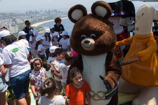 Imágenes de la mascota de los Juegos Olímpicos de Río 2016