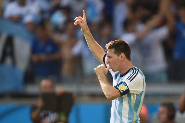 Lionel Messi salvó a Argentina
