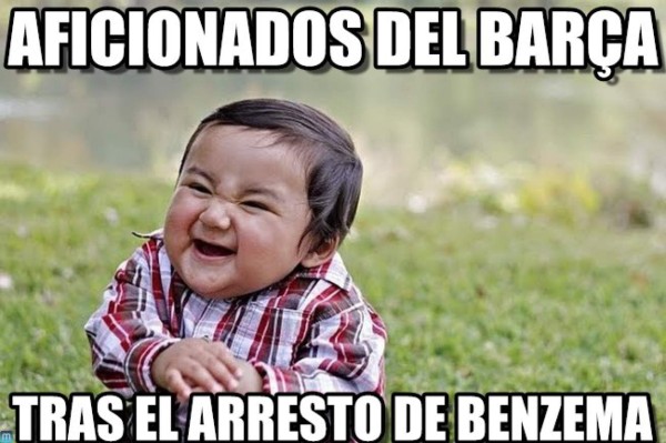 Karim Benzema y sus escándalos también brillan con divertidos memes