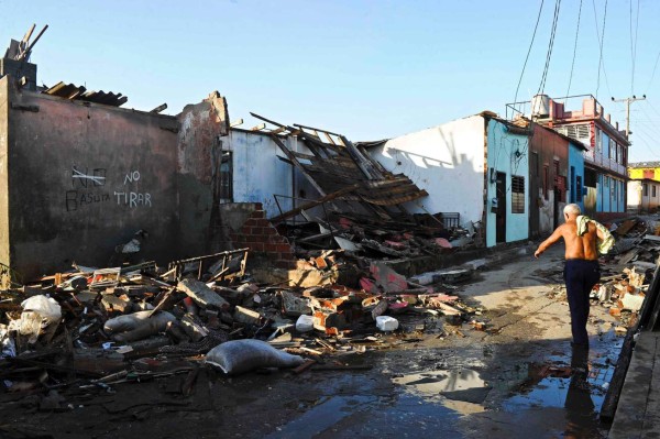 EN FOTOS: El desastre, dolor y muerte que dejó Matthew por Haití