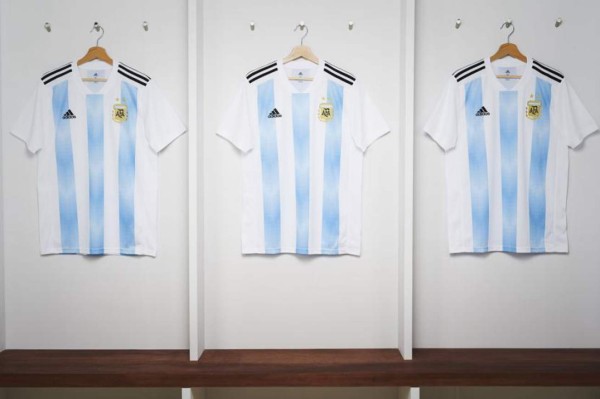 Las camisas que usarán las selecciones en el Mundial de Rusia 2018