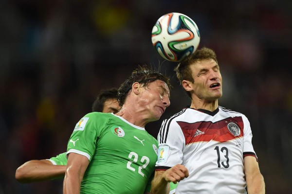 Alemania derrotó 2-1 a Argelia y ser rival de Francia