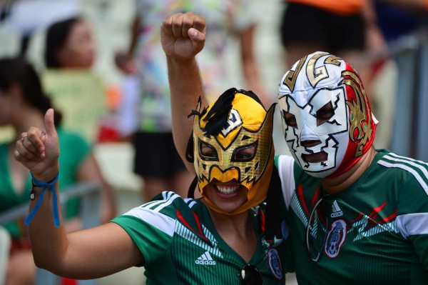 Ambiente en Fortaleza previo al Holanda-México