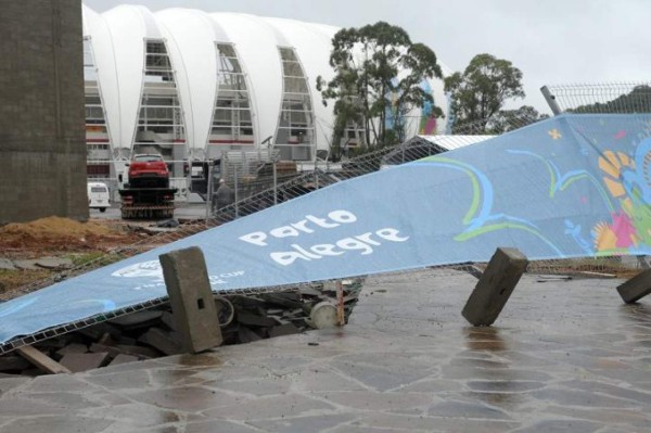 Acceso cerrado al Beira-Rio, estadio donde debuta Honduras