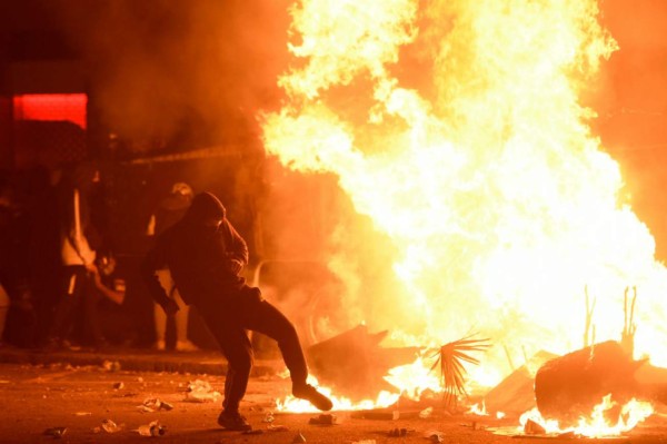 La noche violenta que hubo en Barcelona: Más de 180 heridos por protestas independentistas