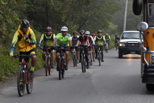 Ciclismo: Los 55 kilómetros de San Pedro Sula a Santa Bárbara
