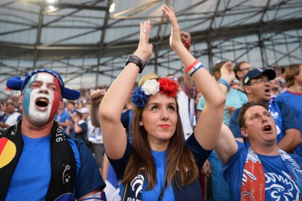 Fotos: La sensualidad en su máximo esplendor en el Francia-Alemania