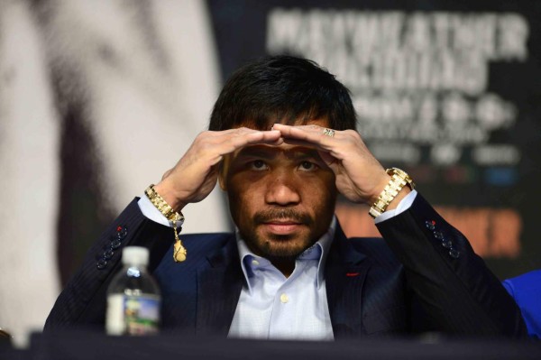 La mejores imágenes previo a la pelea del siglo