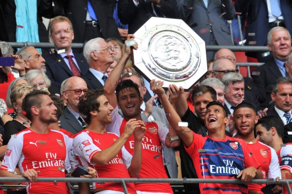 Arsenal es campeón de la Community Shield de Inglaterra