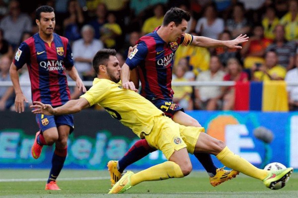 Barcelona venció 1-0 a Villarreal y es puntero de la Liga BBVA