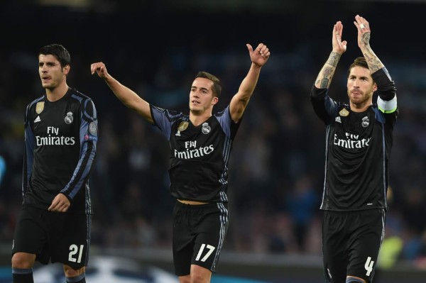 Las mejores imágenes del Napoli vs Real Madrid