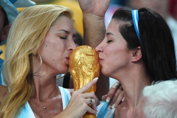 Brasil también es el mundial de los besos